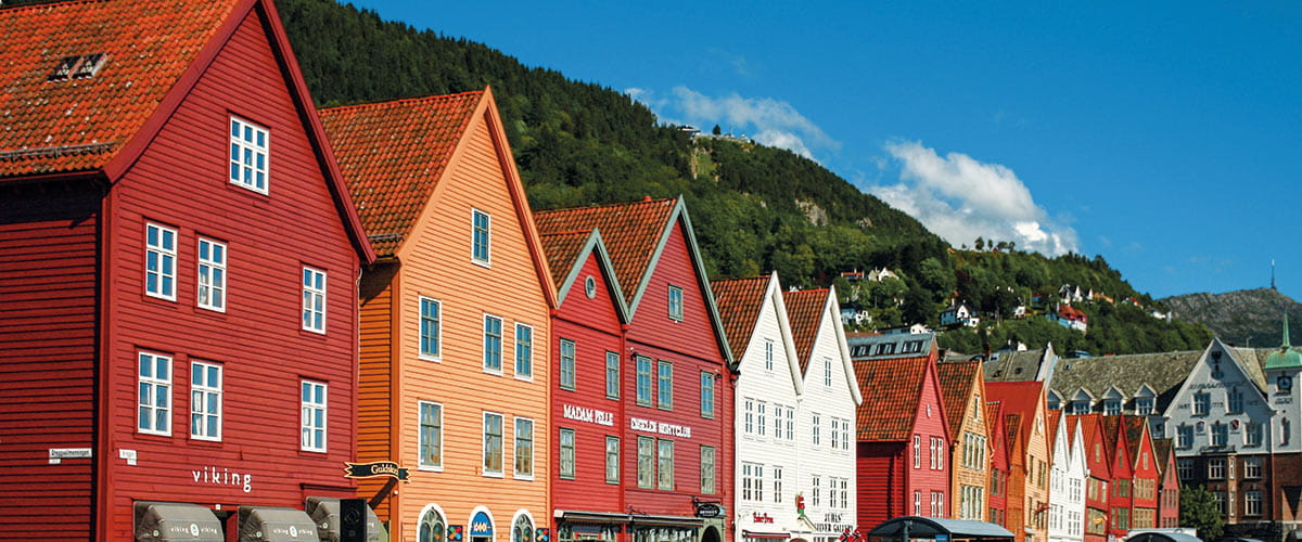 Bergen’s historic Bryggen